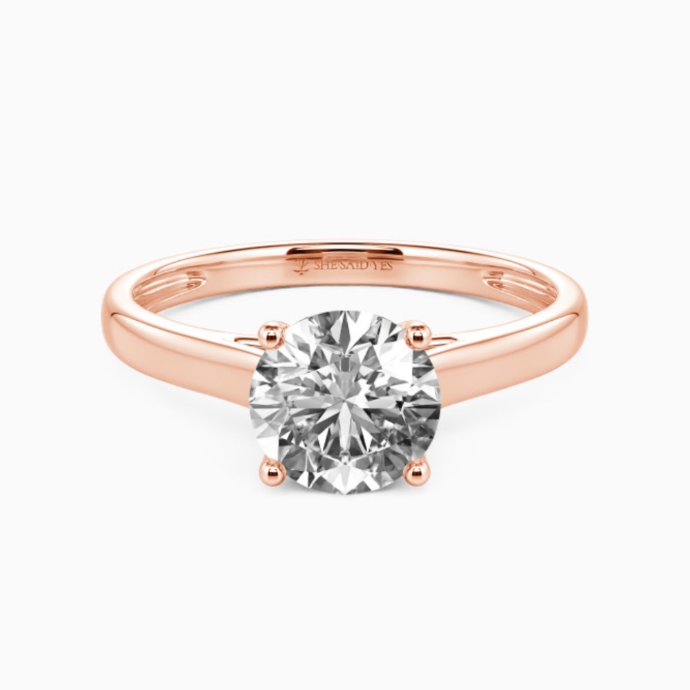 She said Yes Engagement Ring Size 8
